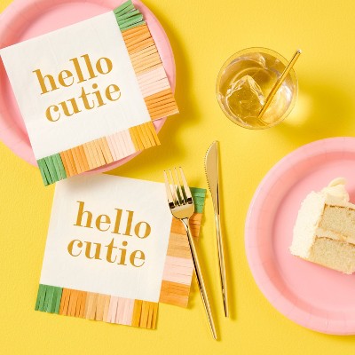 Orange Baby Shower Lunch Napkin 30ct - Spritz