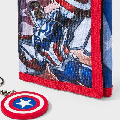 Boys' Marvel Captain America Wallet