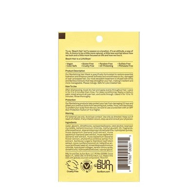 Sun Bum Revitalizing Hair Mask - 1.5 fl oz