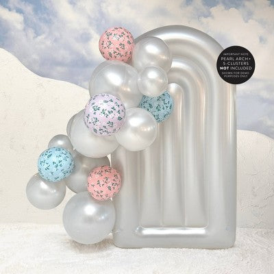 Minnidip 5ct Balloon Garland Floral Print