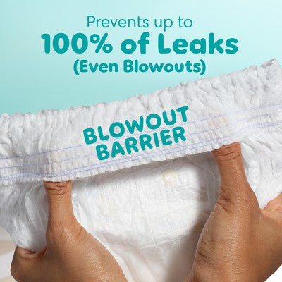 Pampers Swaddlers 360 Disposable Diapers - Size 6 - 17ct: Diaper Weight Range 35+ lbs, Polypropylene, Spandex
