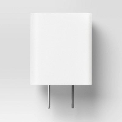 Dual Port USB-A Home Charger 2pk - dealworthy White