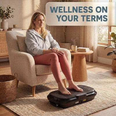 Lifepro Fitness Waver Electric Vibration Plate Exercise Machine for Full Body Workout - Black (LOCAL PICKUP ONLY)
