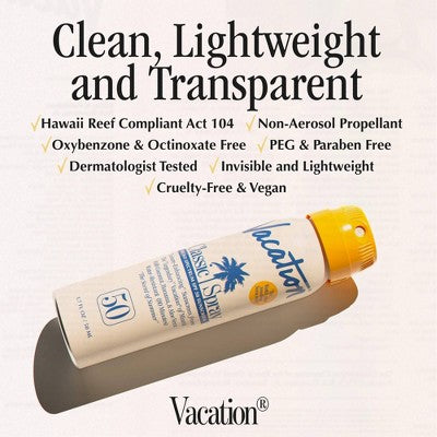 Vacation Classic Sunscreen Spray - SPF 50 - 1.7oz