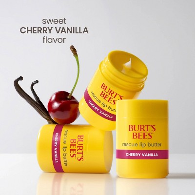 Burt's Bees Cherry Vanilla Lip Butter - 0.5oz: Moisturizing, 1-Pack, Balm