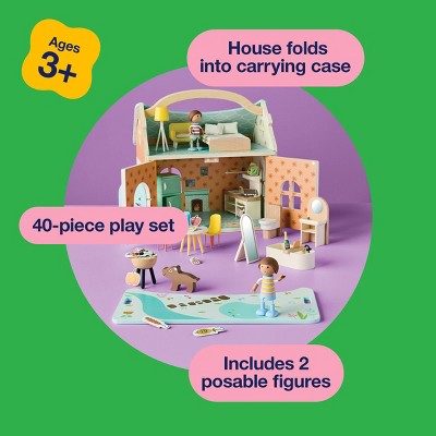 Fold and Go Dollhouse - Gigglescape