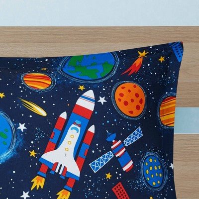 Twin Ultra Soft Bryson Galaxy Outer Space Kids' Comforter Set - 3-Piece, Twin