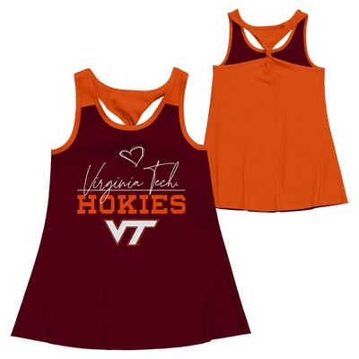 NCAA Virginia Tech Hokies Girls' Tank Top - L