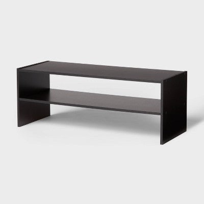 31 Stackable Shelf Black - Brightroom (LOCAL PICKUP ONLY)