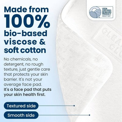 Clean Skin Club Clean Face Pads - 60ct