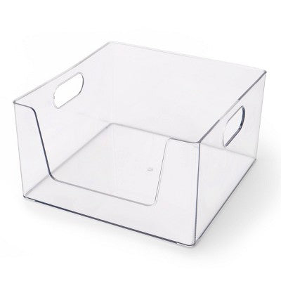 Acrylic Storage Open Front Bin - Bullseye's Playground