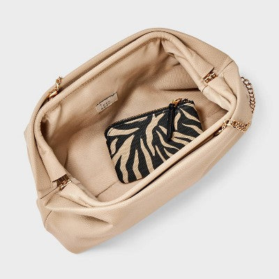 Oversized Clutch - A New Day Tan