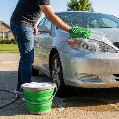 Turtle Wax 23pc Wash Bundle with Collapsible Bucket