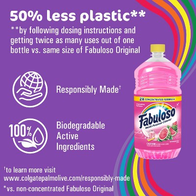 Fabuloso Watermelon Multi-Purpose Liquid Cleaner - 56 fl oz