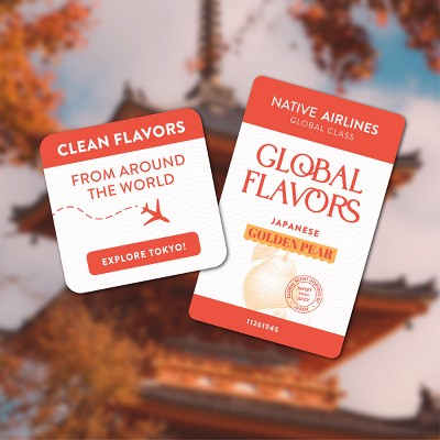 Native Limited Edition Global Flavors Sulfate-Free Body Wash - Japanese Golden Pear - 18 fl oz: Basic Cleansing, Whole Body, Paraben-Free.