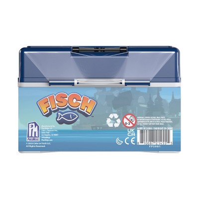 PhatMojo Fisch Collectible Action Figure Playset: Includes Four PVC Figures, Games Theme