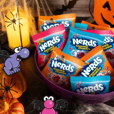 Nerds Clusters Halloween Variety Mix Gummy Candy - 14oz/28ct- BB: 02/2026