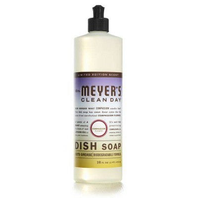 Mrs. Meyer's Clean Day Compassion Flower Dish Soap - 16 fl oz