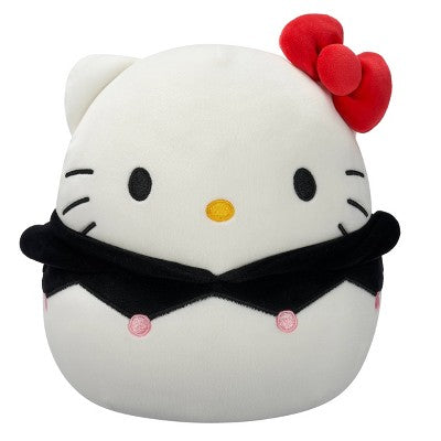 Hello Kitty 8" Squishmallows Plush in Kuromi Hoodie