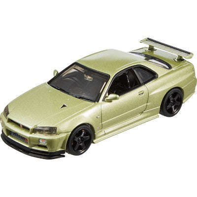 Hot Wheels Premium Nissan Skyline GTR34 V Spec with NISMO Parts Vehicle - 1:43 Scale