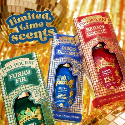 Poo-Pourri Limited Edition Holiday 2025 Disco Delight Toilet Spray 2 fl oz