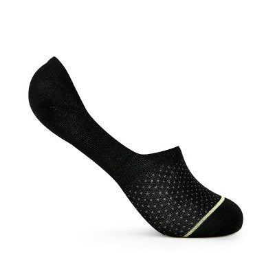 Fruit of the Loom Women's Breathable Mesh Lightweight 6pk Liner Athletic Socks - Black 4-10