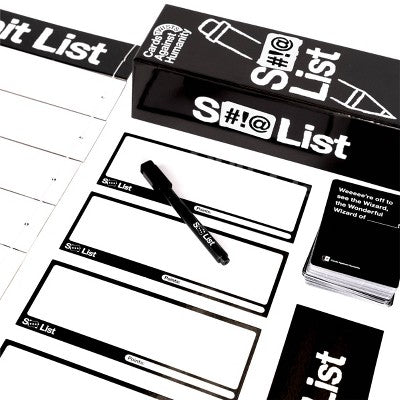 Cards Against Humanity Sh** List
