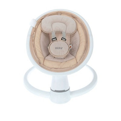Nuby Auto Baby Swing with Mosquito Net and Canopy Pillow - Beige (LOCAL PICKUP ONLY)