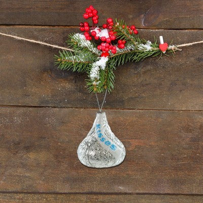 Hershey's Kisses Decoupage Christmas Tree Ornament