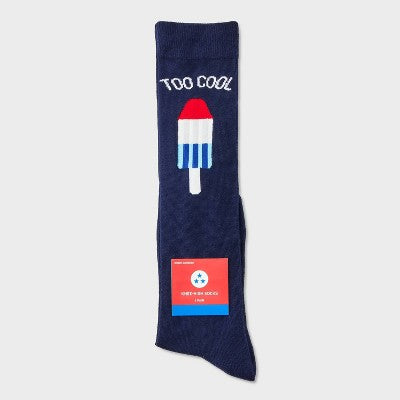 Women's Too Cool Knee High Socks - Navy Blue 4-10
