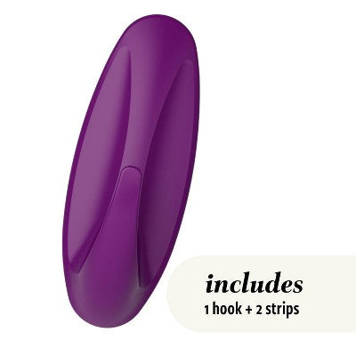 Command Damage-Free Large Designer Hook Candied Plum