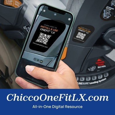 Chicco OneFit LX ClearTex All-in-One Convertible Car Seat - Smoke (LOCAL PICKUP ONLY)