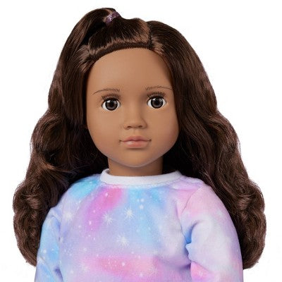 Our Generation Carmen 18" Doll with Tie-Dye Pajama