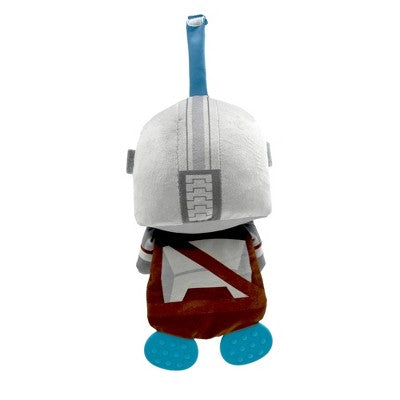 Star Wars Mandalorian Teether Feet Blanky Toy: Emotional Development, Sensory Development, Fine Motor Skills
