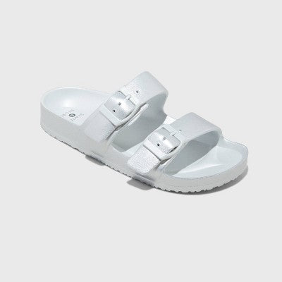 Women's Neida EVA Two Band Footbed Slide Sandals 11