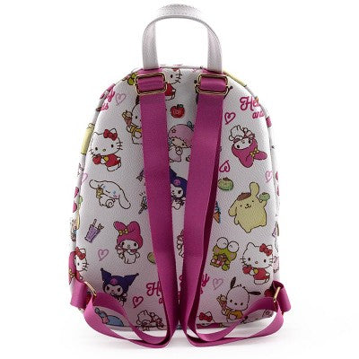 Kids' Hello Kitty & Friends 10.2" Mini Backpack - White