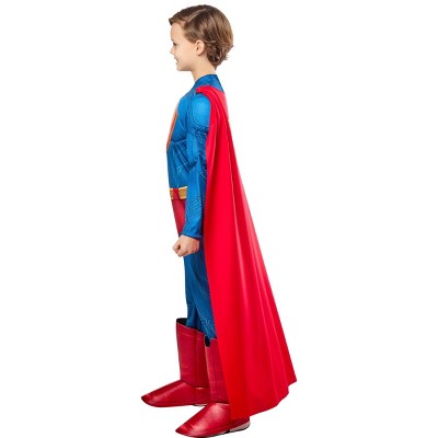 DC Comics Kids' Superman Halloween Light-Up Costume Jumpsuit L