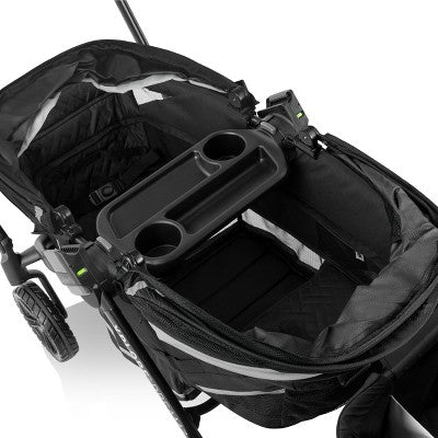 Evenflo Pivot Xplore Dreamz Stroller Wagon with Infant Car Seat Adapter - Jetsetter Black (LOCAL PICKUP ONLY)
