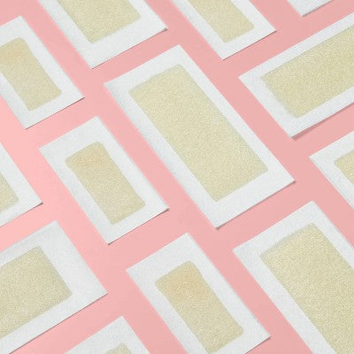 Body Wax Strips + Wipes - 30ct - up&up