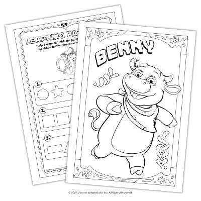 Dora Coloring & Activity with Find & Fidget Game Book