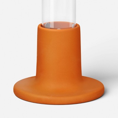 Terrarium Glass Terracotta Small Base - Threshold