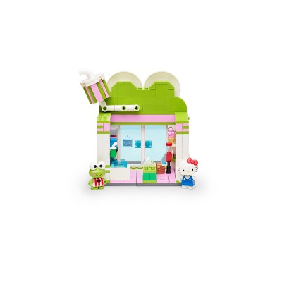 Hello Kitty and Friends Keroppi Mart Building Set with Hello Kitty and Keroppi Minifigures