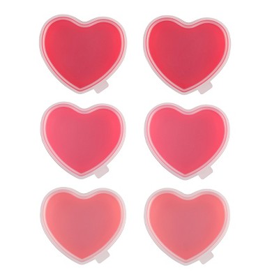 Cook With Color 6pk Small Heart Containers