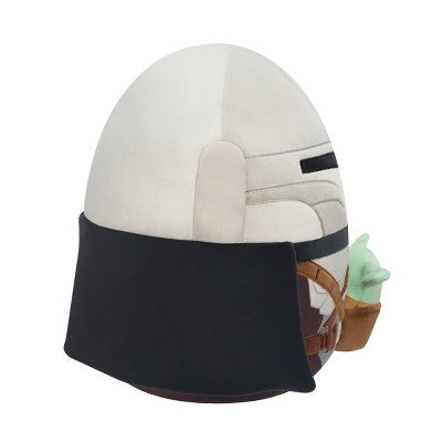 Star Wars: The Mandalorian 12" Mandalorian with 3.5" Grogu Medium Plush Toy