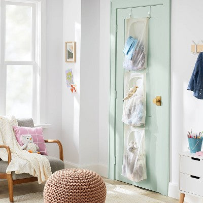 Over The Door Flexible Storage - 3pk - Brightroom
