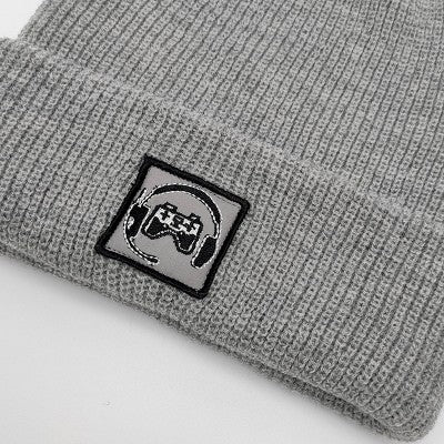 Boys' Knitted Beanie - Cat & Jack Gray