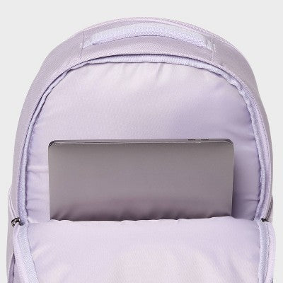 Canvas 17.5" Backpack - Open Story Light Purple