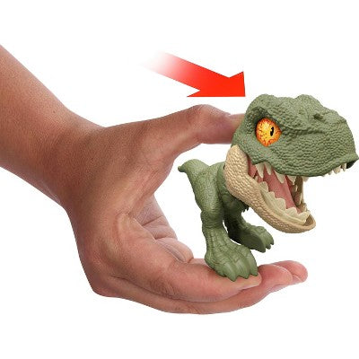 Jurassic World Mighty Little Biters Tyrannosaurus Rex Dinosaur Toy with Bite Action