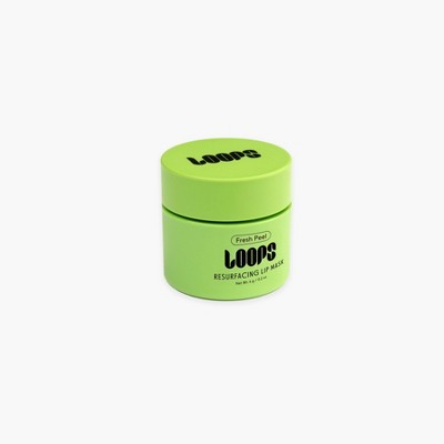 LOOPS Fresh Peel Mini Lip Mask: 0.2oz, 1-Pack
