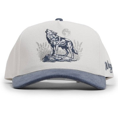 Waggle Adult Cotton Baseball Hat - Alpha Corduroy Brim